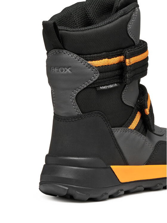 Geox Sněhule Geox J Trekkyup B Abx J56MBB 050FU C0036 M Šedá