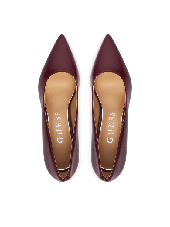 Guess Обувки на ток Guess FLFBAR LEP08 Бордо