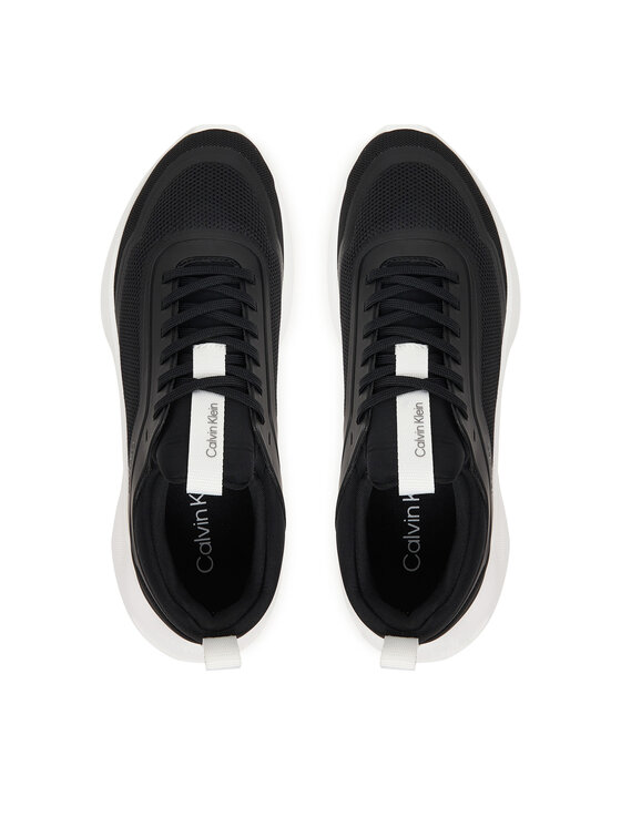 Calvin Klein Sneakers Calvin Klein Light Eva Run Sock Mesh Lycra HW0HW03023 Nero