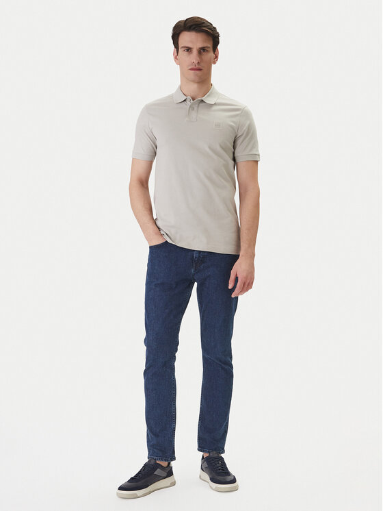 BOSS BOSS Polo Passenger 50507803 Beis Slim Fit