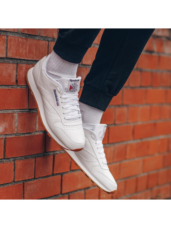 Reebok Sportcipők Reebok Cl Lthr 49799 Fehér