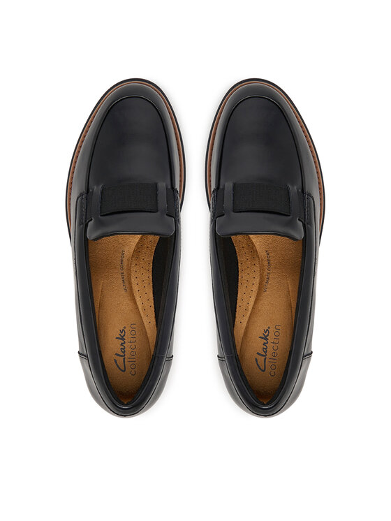Clarks Félcipő Clarks Sharon Pace 26184342 Fekete