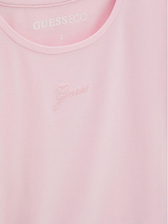 Guess Guess Camiseta K6GI19 K6YW4 Rosa Regular Fit