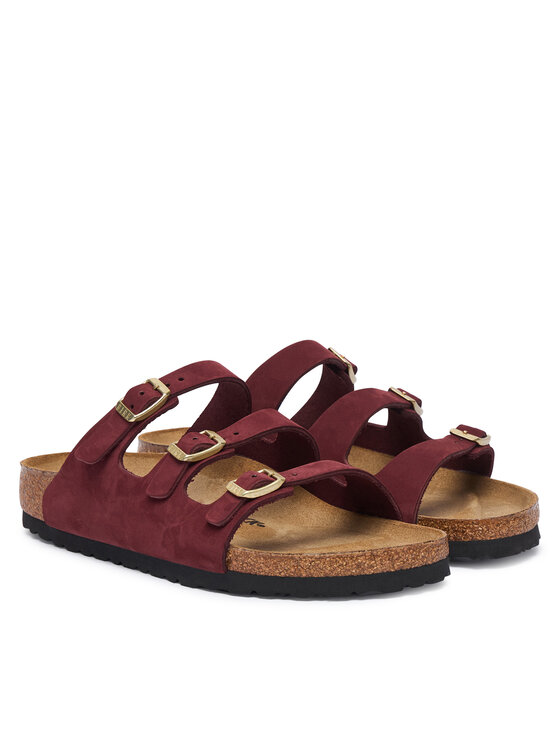 Birkenstock Шльопанці Birkenstock Florida 1033172 Бордовий