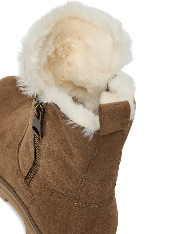 Clara Barson Členková obuv Clara Barson CEO-WS6382-01 Hnedá