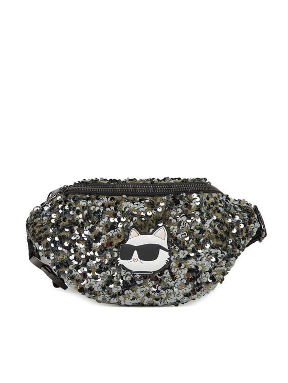 Karl Lagerfeld Kids Torbica za okrog pasu﻿ Karl Lagerfeld Kids Z30408 Khaki