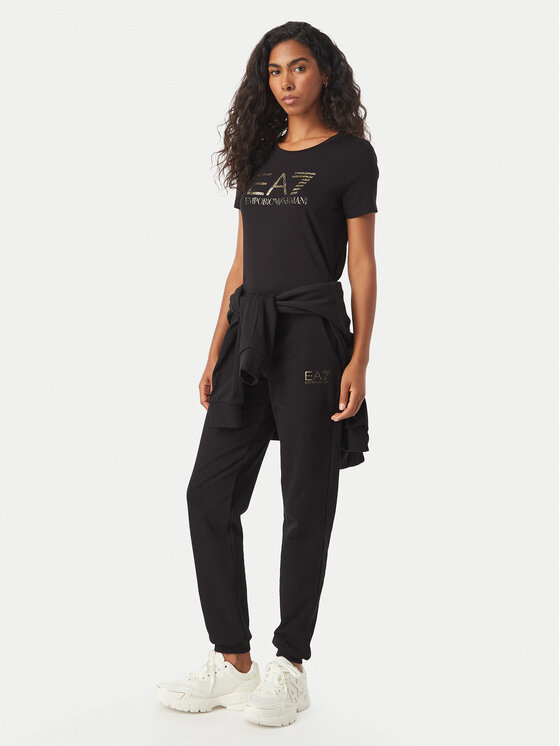 EA7 Emporio Armani EA7 Emporio Armani Camiseta 7W001443 AF10373 MC004 Negro Slim Fit