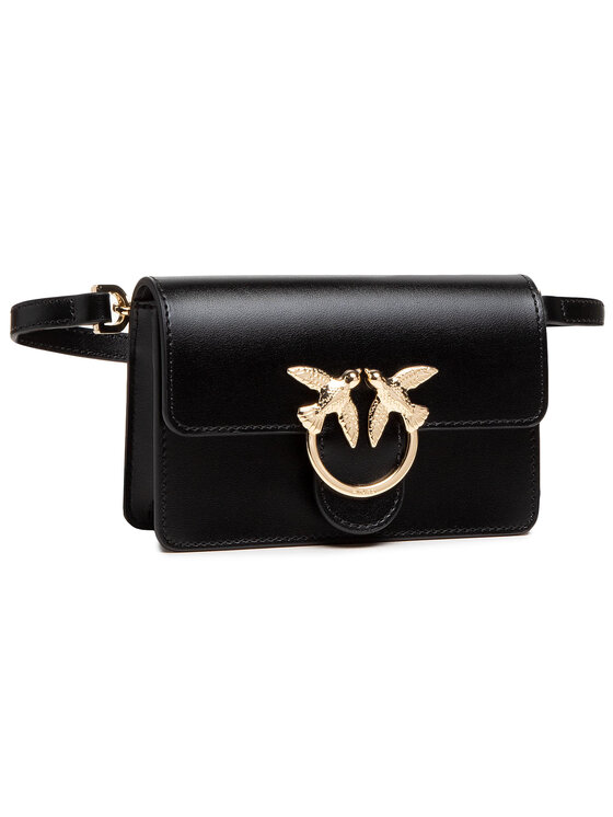 PINKO Riñonera PINKO Love Baby Simply 2022 PDIV 1P2292.Y5FF Negro