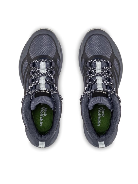 Jack Wolfskin Трекінгові черевики Jack Wolfskin Terraventure Texapore Mid W 4049991 Сірий