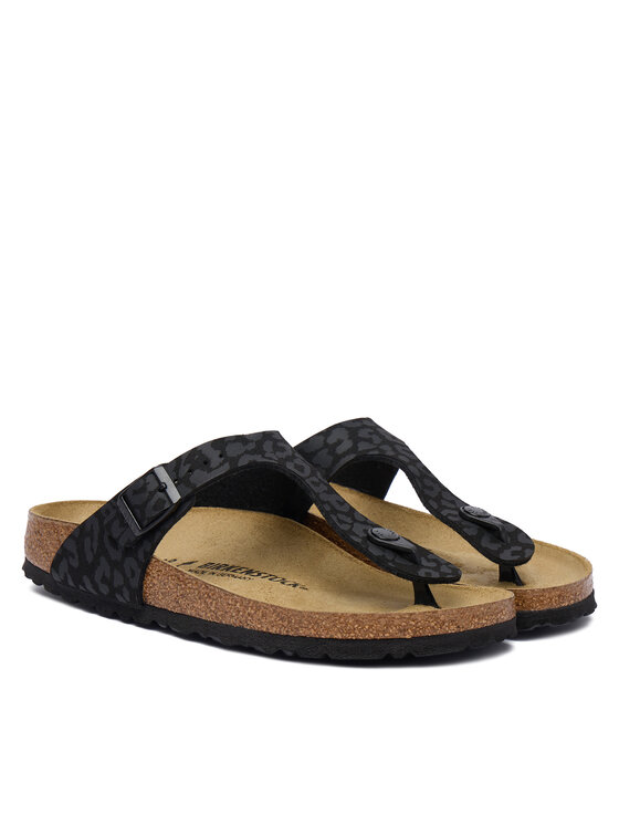 Birkenstock Japonki Birkenstock Gizeh 1032082 Czarny