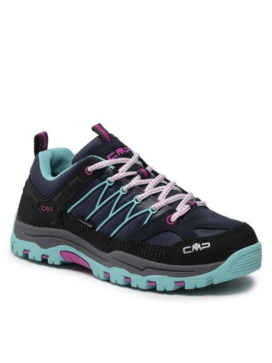 CMP Трекінгові черевики CMP Kids Rigel Low Trekking Shoe Kids Wp 3Q54554J Cиній