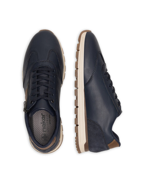 Rieker Sneakersy Rieker B0501-14 Tmavomodrá