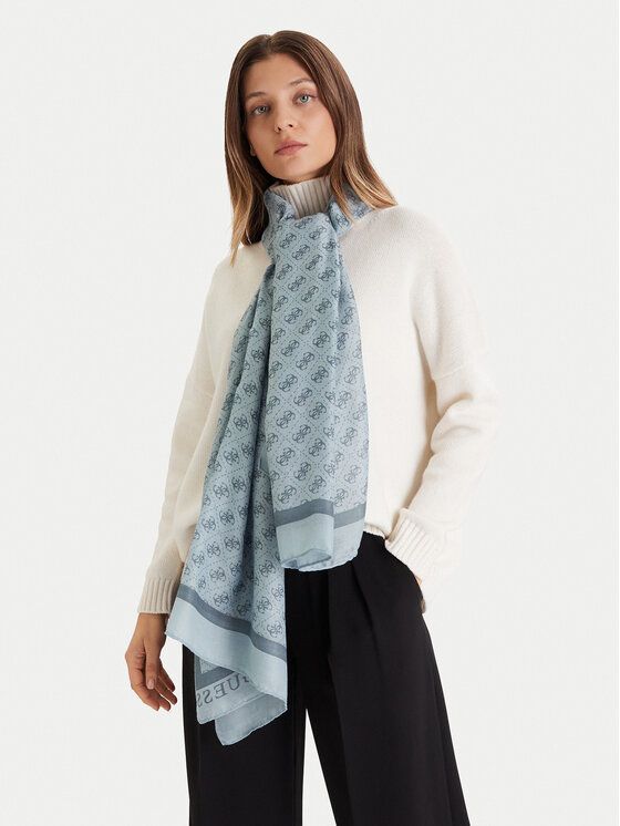 Guess Šál Guess AW5341 POL03 Modrá