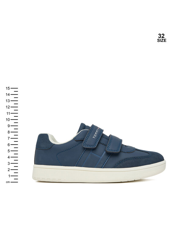 Tommy Hilfiger Sneakersy Tommy Hilfiger T1X9-34342-1269 S Granatowy