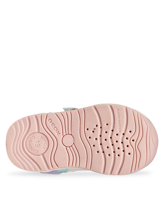 Geox Sneakers Geox B Rishon Girl B560LA 0BCEW C1022 Alb