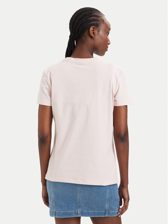 Guess Guess Camiseta V6GI12 K3325 Rosa Regular Fit