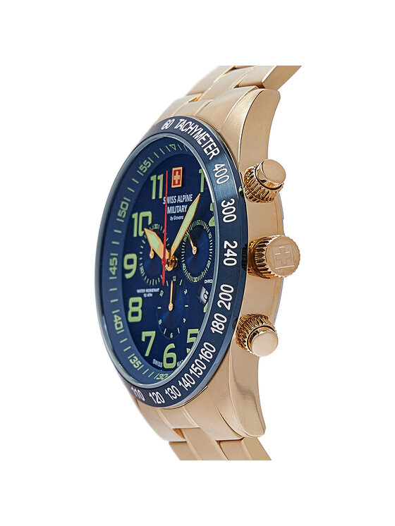 Swiss Alpine Military Hodinky Swiss Alpine Military 7047.9115 Zlatá