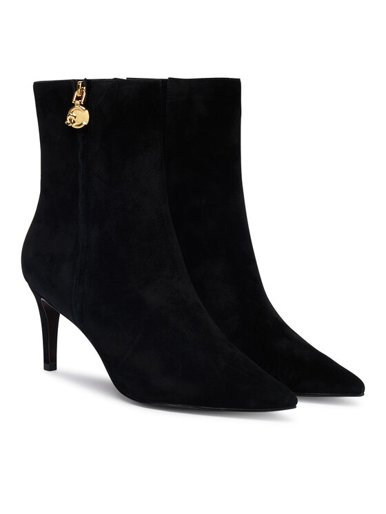 Coccinelle Īsie zābaki Coccinelle E4 SB2 11 01 01 001 Melns