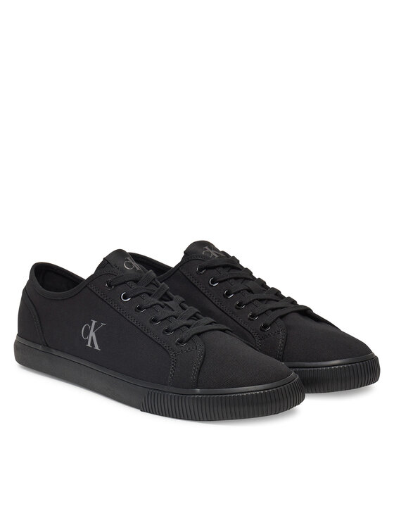 Calvin Klein Jeans Zapatillas de tenis Calvin Klein Jeans Ess Vulc Low Mg Canvas YM0YM01209 Negro