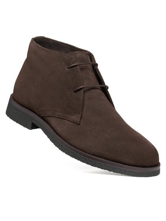 Geox Gležnjače Geox U Claudio U6658D 00022 C6326 Tamno smeđa