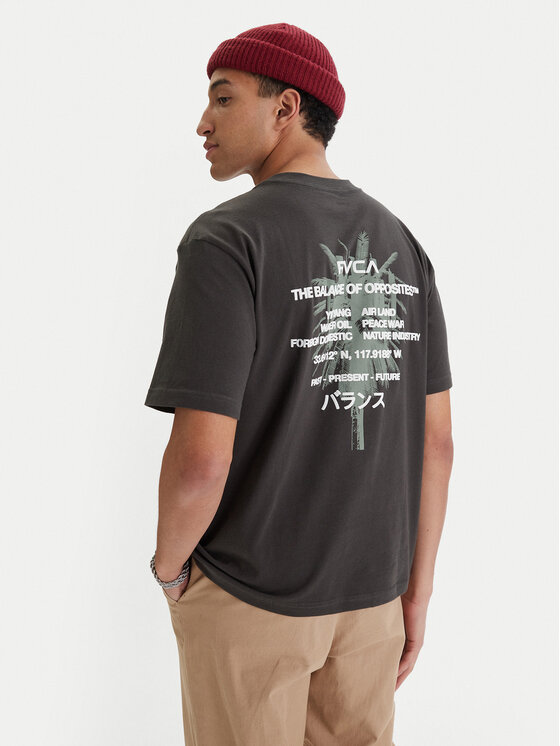 RVCA RVCA Camiseta Signal EVYZT00300 Negro Relaxed Fit