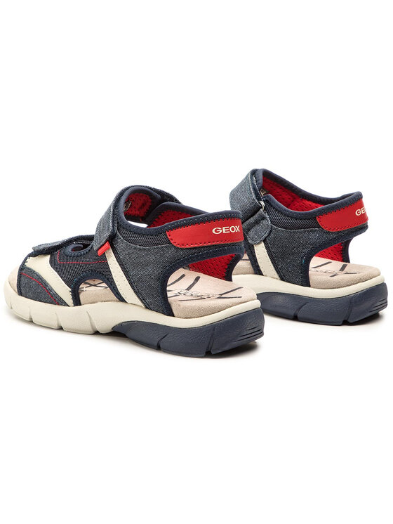 Geox Sandály Geox J S.Flexyper B. A J929DA 01410 C0735 S Tmavomodrá