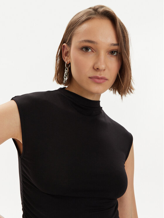 Gina Tricot Gina Tricot Top 20883 Negro Slim Fit