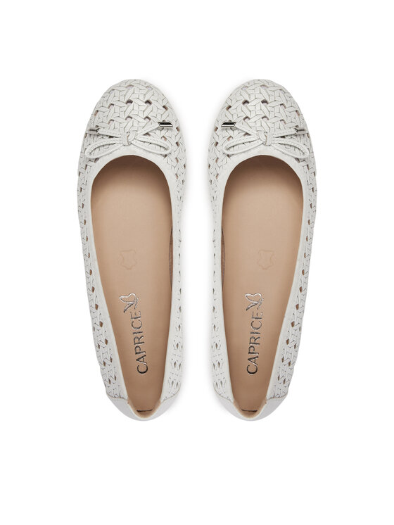 Caprice Ballerine Caprice 9-22109-42 Bianco