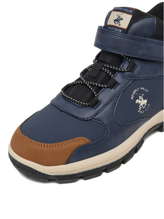 Beverly Hills Polo Club Черевики Beverly Hills Polo Club EO-CP40-KC-251618Z Cиній