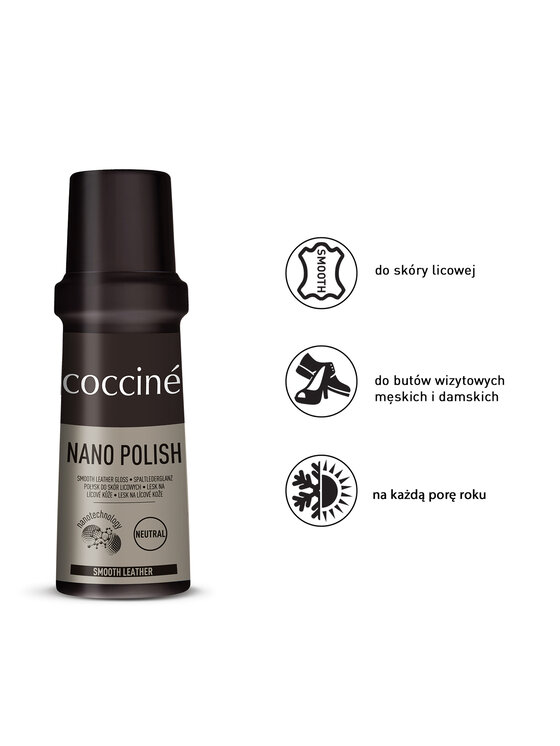 Coccine Поліроль Coccine Nano Polish 55/30/75/02/A/V4 Чорний