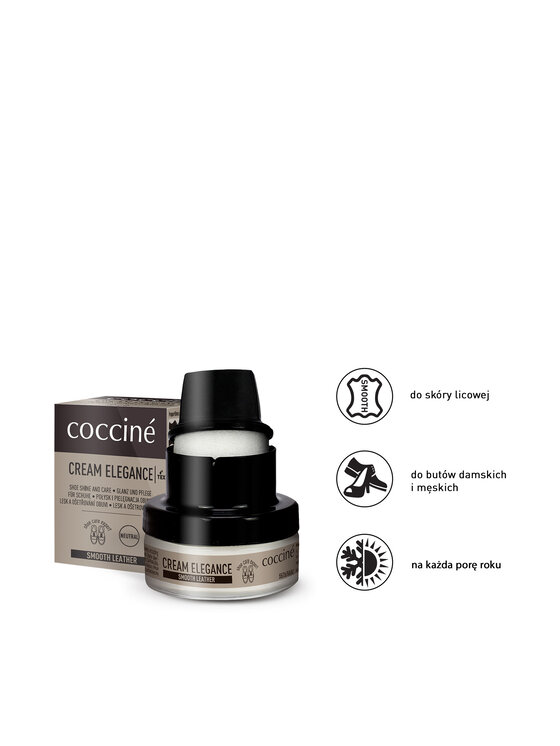 Coccine Крем для взуття Coccine Cream Elegance 55/26/50/02/A/V7 Чорний