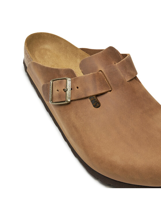 Birkenstock Шльопанці Birkenstock Boston Leoi 1028179 Коричневий