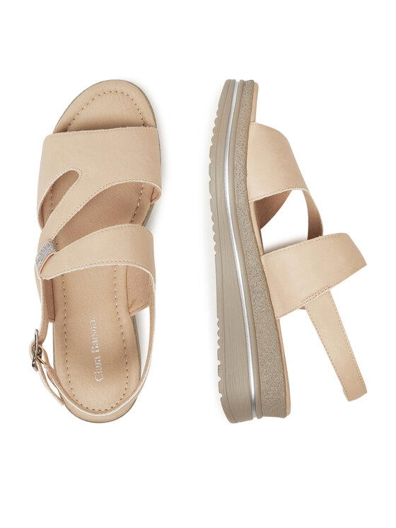 Clara Barson Босоніжки Clara Barson WS2506-04 Бежевий