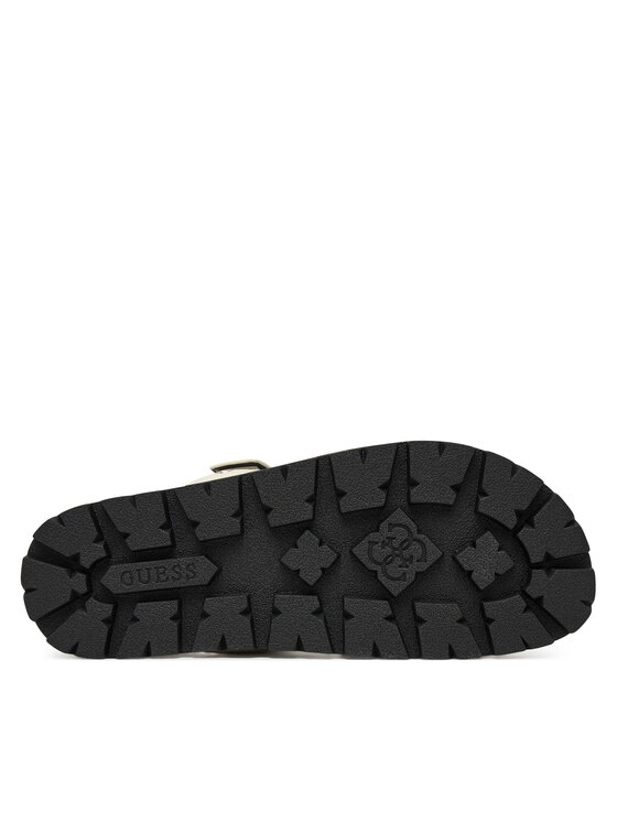 Guess Шльопанці Guess FLPFAS ELE03 Écru