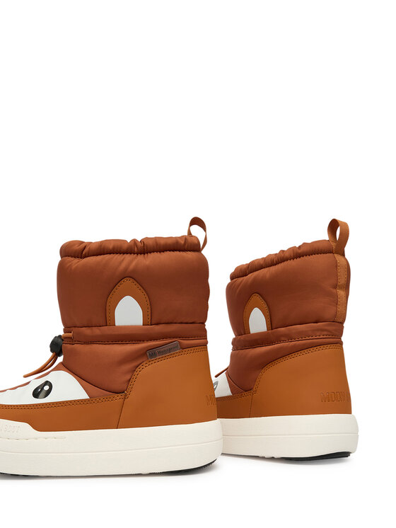 Moon Boot Sniega zābaki Moon Boot Mb Jr Park Tube Mid Animal Wp 80D3440100 D Brūns