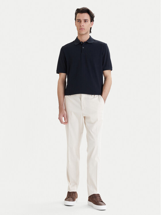 Bugatti Bugatti Polo 8150-75002C Azul marino Regular Fit