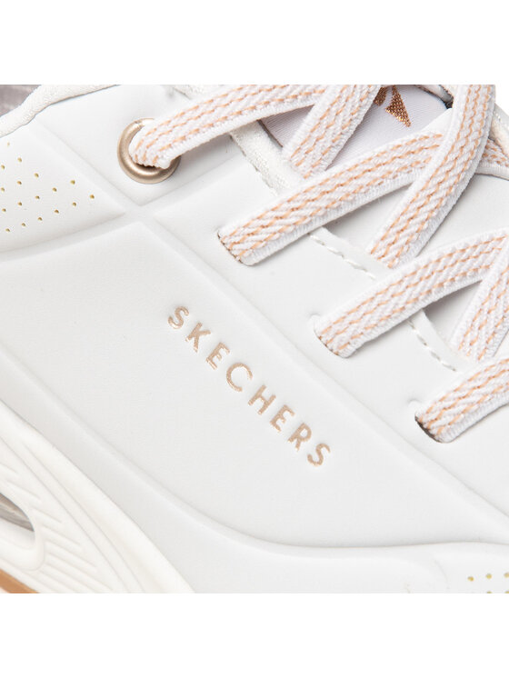 Skechers Снікерcи Skechers Uno Shimmer Away 155196/WHT Білий