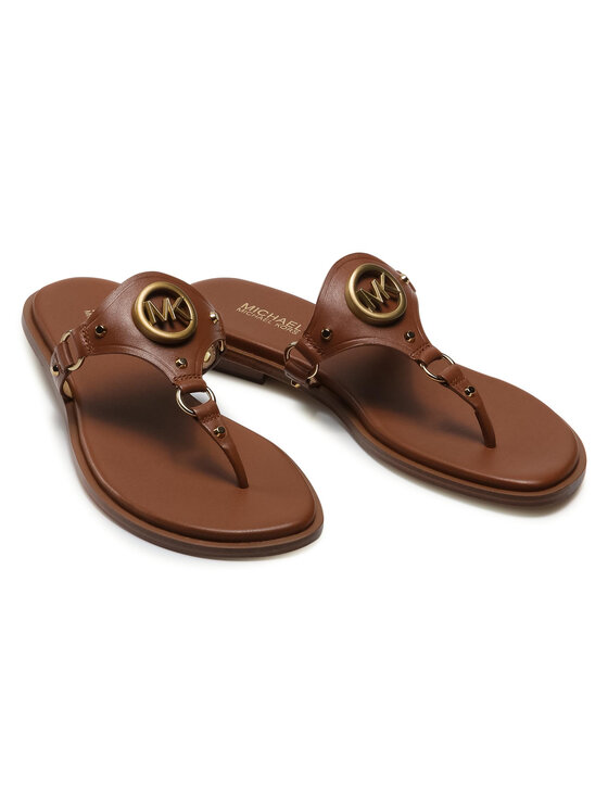MICHAEL Michael Kors Šlepetės per pirštą MICHAEL Michael Kors Conway Sandal 40S1COFA1L Ruda