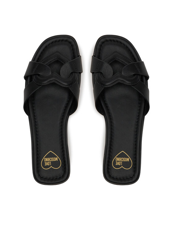LOVE MOSCHINO Шльопанці LOVE MOSCHINO JA28092G1MIA0000 Чорний
