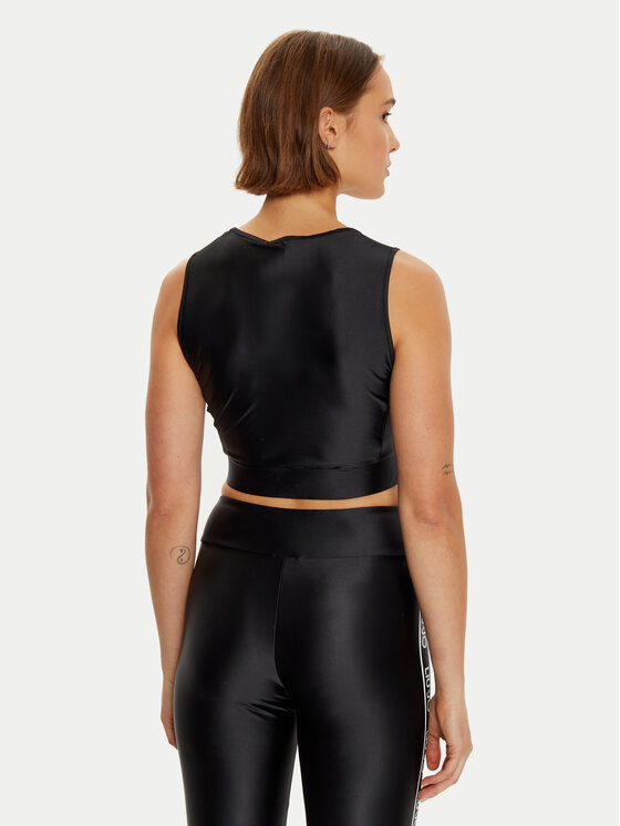 Liu Jo Sport Liu Jo Sport Top de sujetador TF4191 J4726 Negro Regular Fit