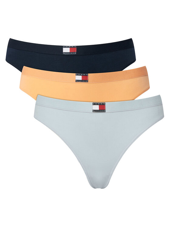 Tommy Hilfiger Tommy Hilfiger Conjunto de tangas UW0UW06139 De color
