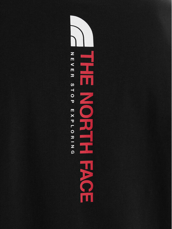 The North Face The North Face Camiseta Vertical NF0A8GV1 Negro Regular Fit