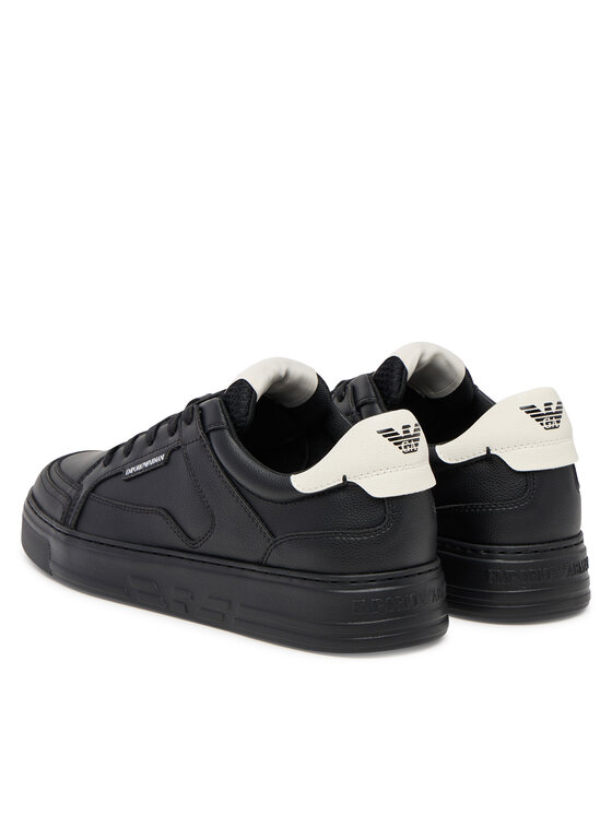 Emporio Armani Снікерcи Emporio Armani EM003702 AF19573 MC024 Чорний