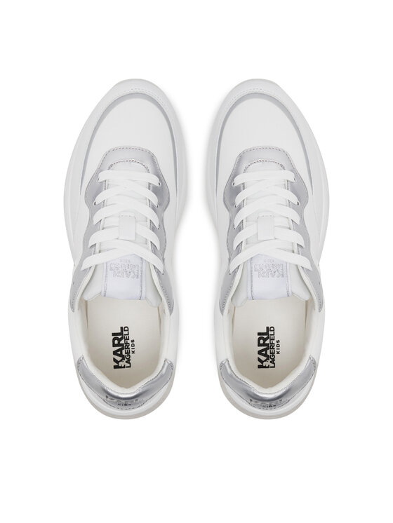 Karl Lagerfeld Kids Снікерcи Karl Lagerfeld Kids Z30373 S Білий