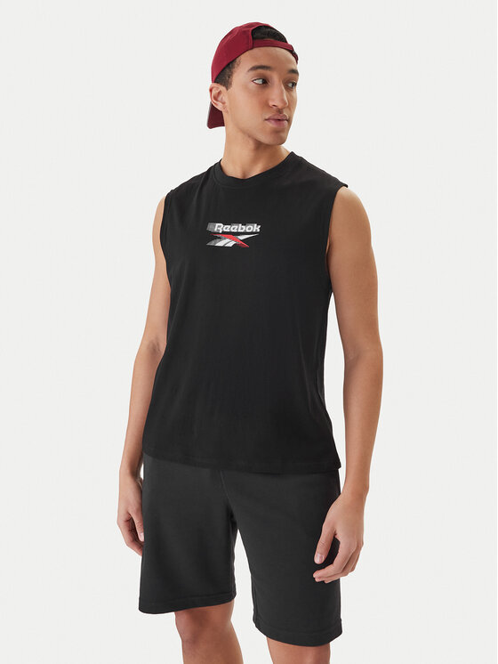 Reebok Reebok Camiseta sin mangas Bradshaw RK25560CCM Negro Regular Fit