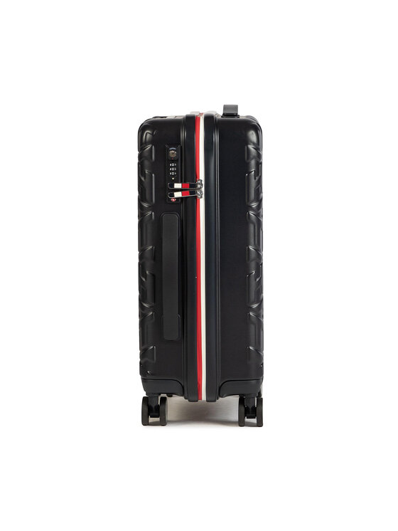 Tommy Hilfiger Maleta de cabina Tommy Hilfiger Tommy Monogram Case 20 AU0AU01063 Negro