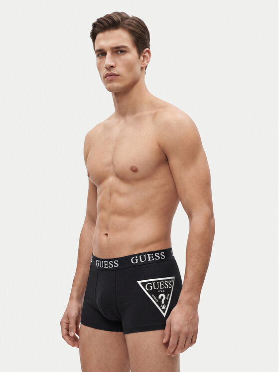Guess Guess Conjunto de calzoncillos boxer U6BG03 K5365 Negro