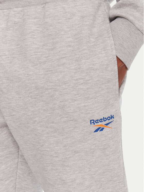 Reebok Reebok Παντελόνι φόρμας RK25146CCM Γκρι Regular Fit