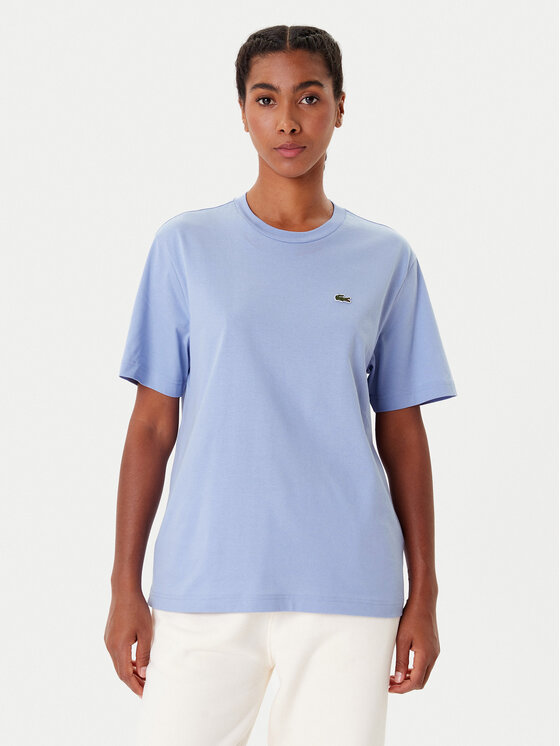 Lacoste Lacoste Camiseta TF7215 Celeste Regular Fit