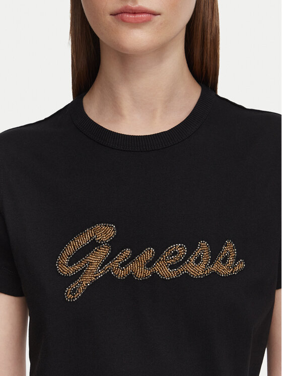 Guess Guess Camiseta W6YI29 K4348 Negro Regular Fit
